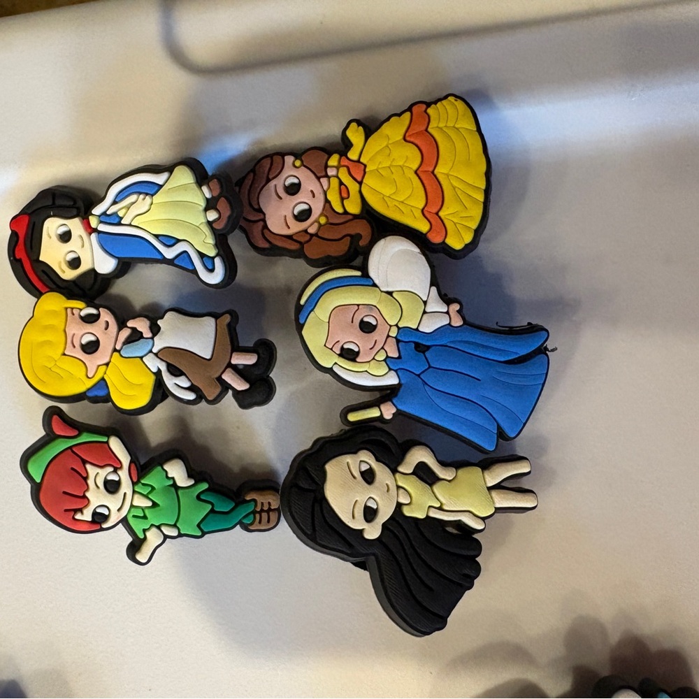 Disney princess crocs charms $7 each picture